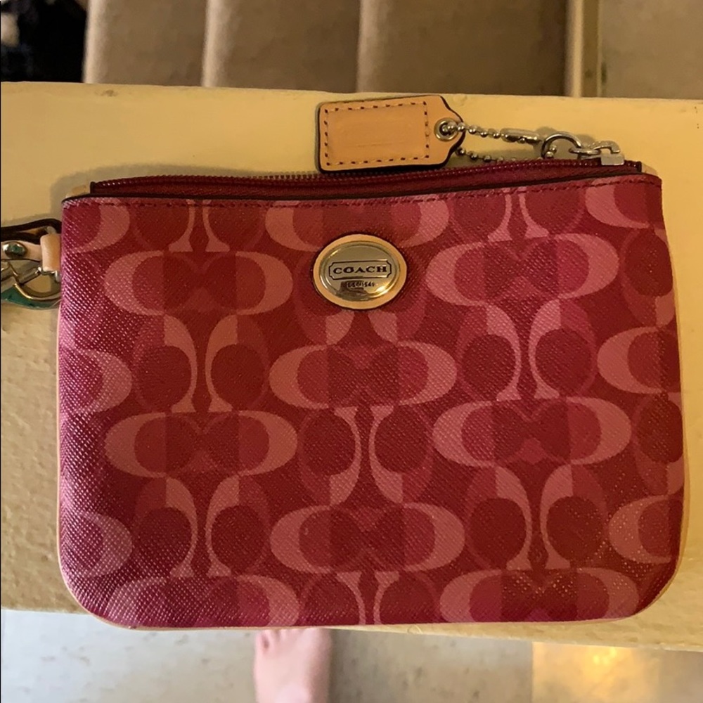 Coach wristlet